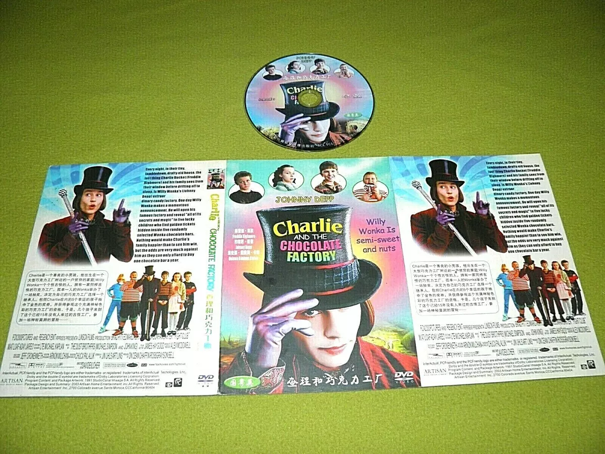 Charlie and the chocolate factory tim burton deals