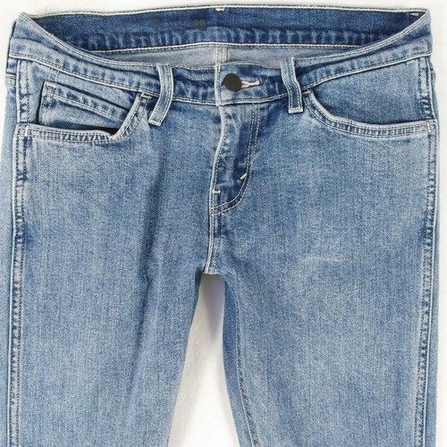 Womens Levi's 17839 LINE 8 REVOLVER Slim Skinny Stretch Blue Jeans W29 L32  | eBay
