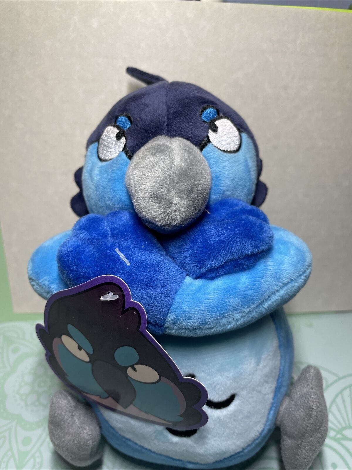 Jaiden Animations Grumpy Ari Plush  r Story Time Conure Bird  Toy