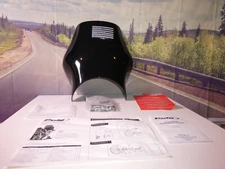 Puig Naked Motorcycle Windshield 8" Ducati Suzuki Kawasaki  Black - ER5 0869N X7