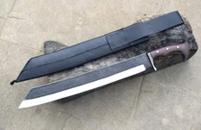 25 Inches Hand-Forged Historical Scimitar Sword with Leather Sheath