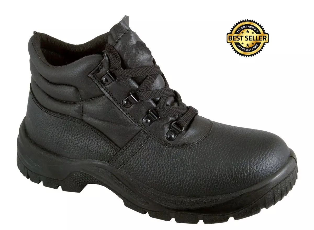 Ebay work hotsell boots steel toe