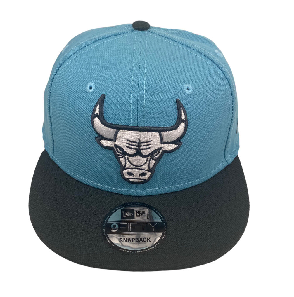 Chicago Bulls NBA New Era 9Fifty Snapback Teal gray hat cap | eBay