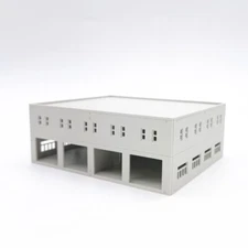 1/160 N 87 HO Scale Buildings Railroads Modern Factory Model 4 Garage Kits House