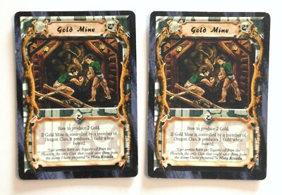 Gold Mine (2) L5R Legend of the Five Rings CCG Anvil of Despair 