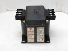 SQUARE D INDUSTRIAL CONTROL TRANSFORMER 9070TF500D1 230/460V MISSING FUSE HOLDER