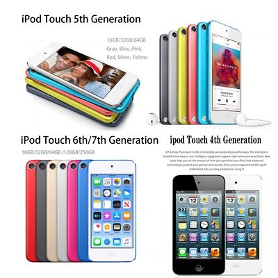 Apple iPod Touch 5TH 6TH 7TH Generation 16 32 64 128 256GB All