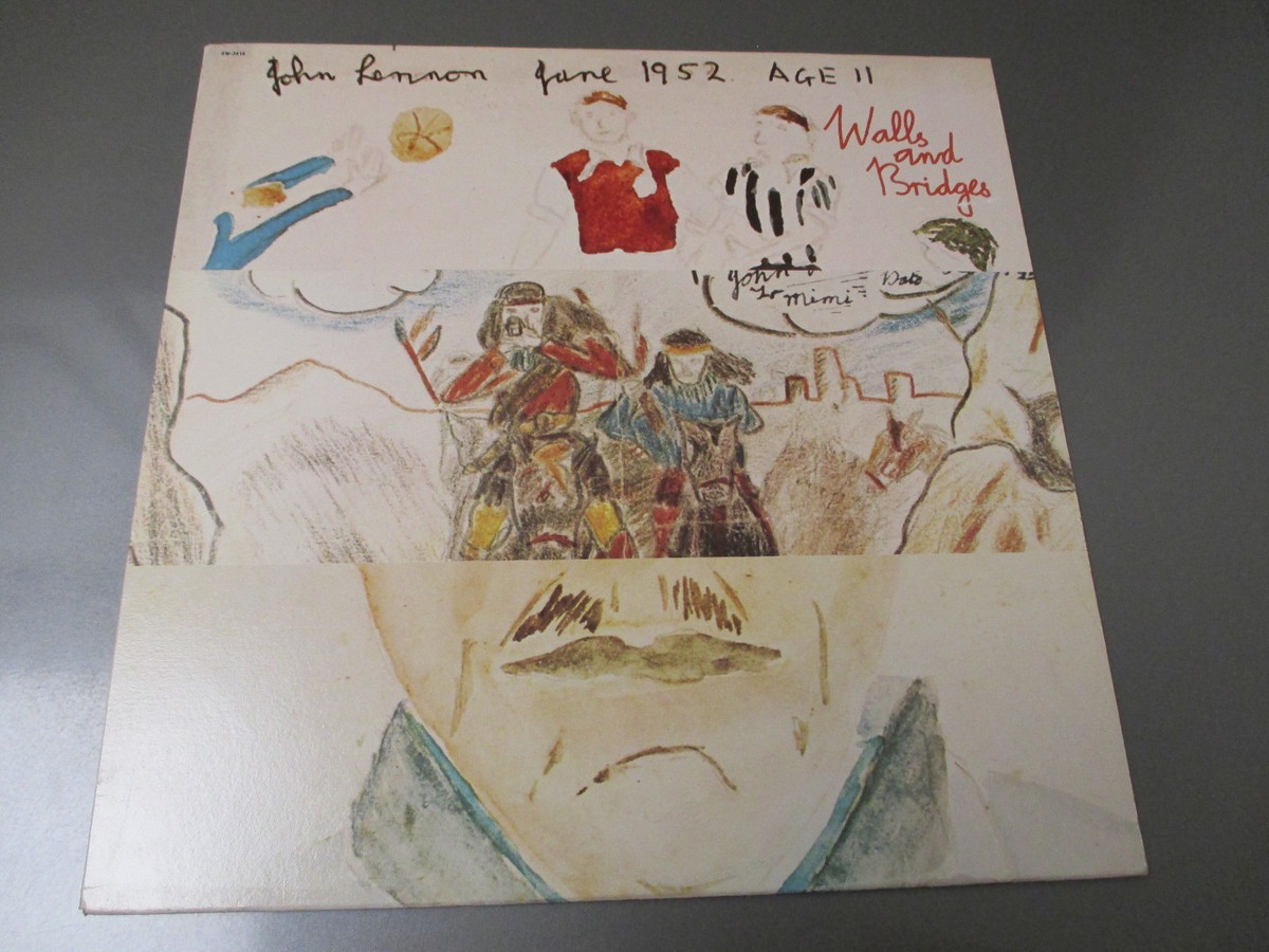 1974 John Lennon ‎– Walls And Bridges LP Canada Capitol – SW-3416