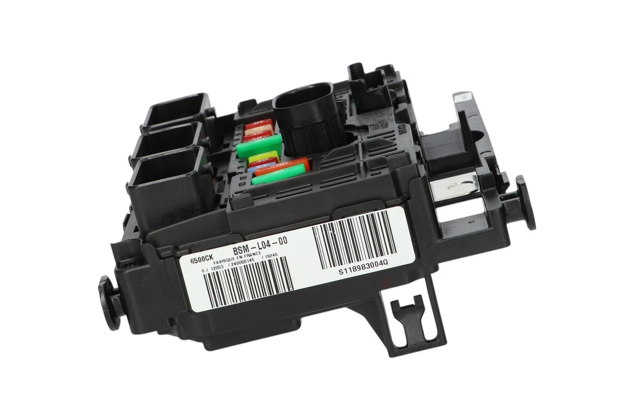 New Continental Fuse Box / BSM L04 6500CK – OEM for Peugeot / Citroën / Fiat / L