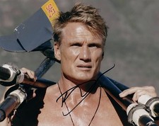 Dolph Lundgren Signed Autographed 8x10 Photo Rocky The Expendables COA VD