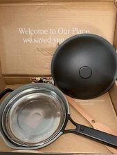 Our Place Always Pan 2.0-10.5-Inch Nonstick, ToxinFree Ceramic Cookware Black