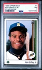 1989 Upper Deck - Star Rookie Ken Griffey Jr #1 (RC) PSA 7