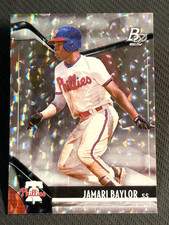 2021 Bowman Platinum FOIL REFRACTOR WHITE ICE Jamari Baylor item 1