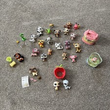 Littlest Pet Shop LPS Lot 25 Figures  Sets Parts Early Years Y2K 2000s