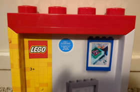 LEGO Red Lego Block 5 x 7 Picture Frame that is Stackable! #4113New & Sealed!