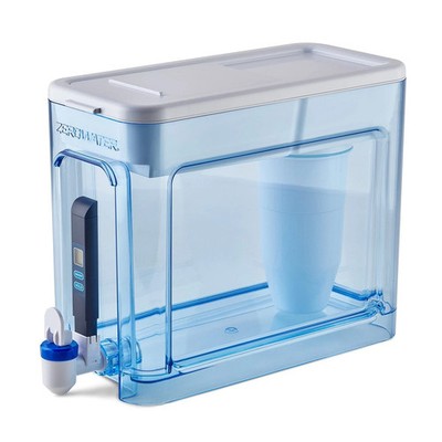 ZeroWater 32-Cup Ready-Read 5-Stage Water Filter Dispenser with Instant Read...
