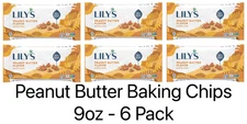 Lily's Baking Peanut Butter Chips, Sugar Free, Made With Stevia - 6Pack