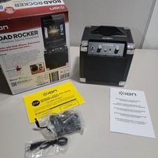 ION Road Rocker Portable Amp Speaker Open Box - New Battery Intstalled  Nice 
