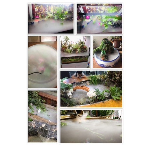 Ultrasonic Mist Maker Single Head Fog Machine For Pond Fireplace DC24V 650mA - Picture 20 of 23