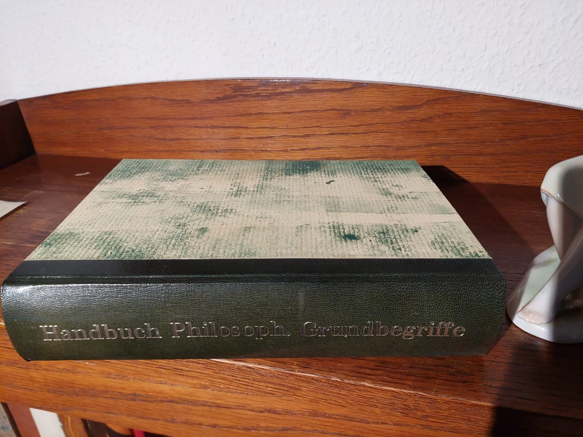 Krings PHILOSOPHIE Handbuch philosophischer Grundbegriffe LEDER HANDEINBAND