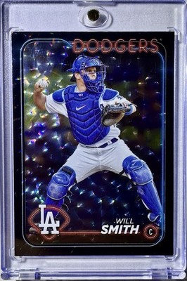 WILL SMITH RARE TOPPS BLACK FOIL INVESTMENT CARD LOS ANGELES DODGERS MINT SP