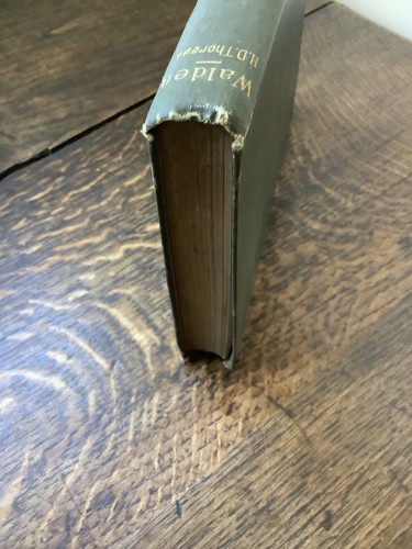 WALDEN von Henry David Thoreau The Scott Library seltenes viktorianisches Buch möglich 1886/88 - Bild 4 von 14