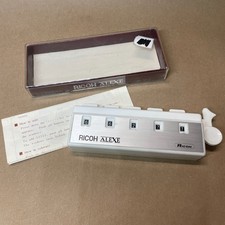 WORKING vintage 1965 Japan Ricoh Alexe with box and manual