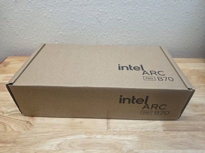 Intel Arc Pro B70 Single Fan 32GB GDDR6 PCIe 5.0 Graphics Card