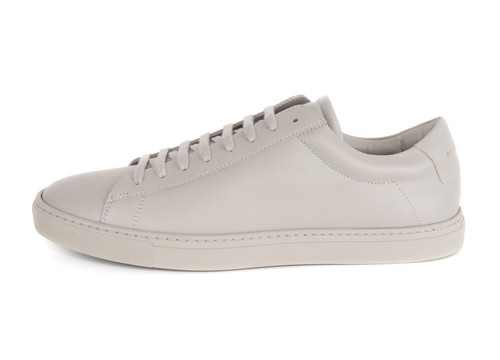 OLIVER CABELL SNEAKERS Low1 slate grey calfskin made in Italy luxury 44 usa 11