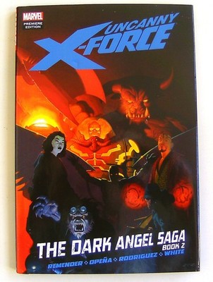 US - UNCANNY X-FORCE - THE DARK ANGEL SAGA book 2 - HC = # 14-19 (of 1-35)