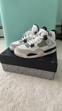 Jordan 4 Military Black Y 5.5/ Mens 5.5/ Womens 7. Great condition, WITH BOX