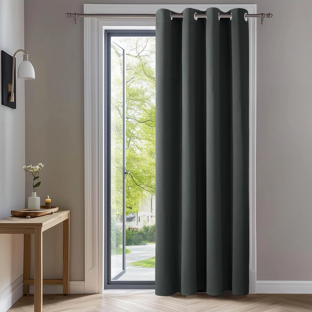 GYROHOME Tende Oscuranti Termiche A Pacchetto – 2 Pannelli Con Occhielli, Alta Densità, Riduzione Rumore E Formaldeide Zero - 2