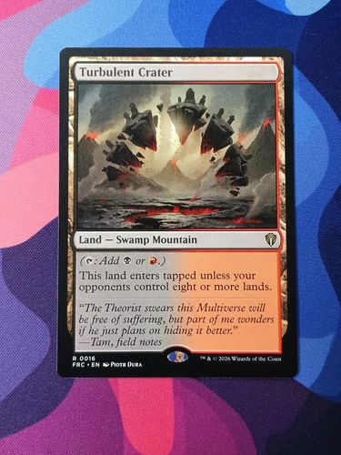 Turbulent Crater | Reality Fracture | NM | MTG - product listing photo