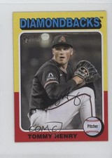 2024 Topps Heritage Mini Short Print Tommy Henry #90 2g8