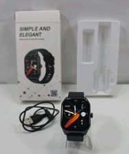 Elegant Bluetooth Smartwatch for Men Women: Health Tracker with Call Functions
