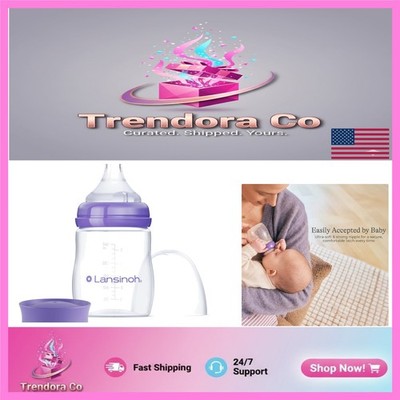 BPA-Free 5 oz Anti-Colic Baby Bottle with Soft Silicone NaturalWave Nipples