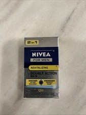 Nivea Men Energy Double Action Balm, Soothes Energizes 3.3 oz. NEW