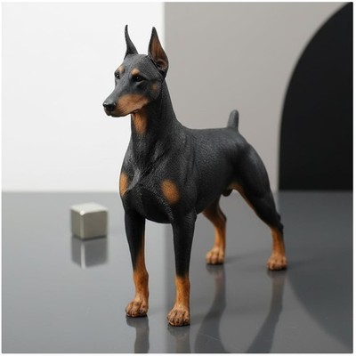 Quality Doberman Sculpture, Collectible Figurine