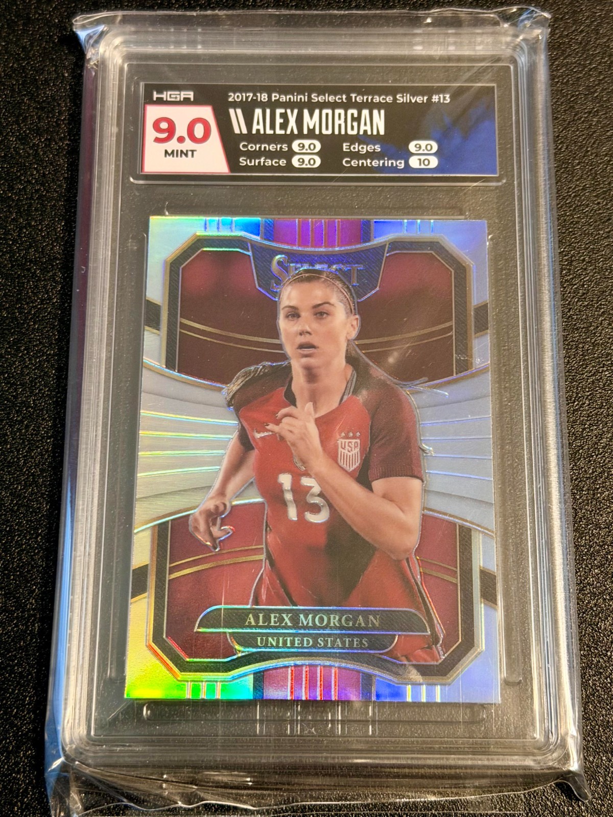 2017-18 Select Silver Alex Morgan USWNT #13 Terrace