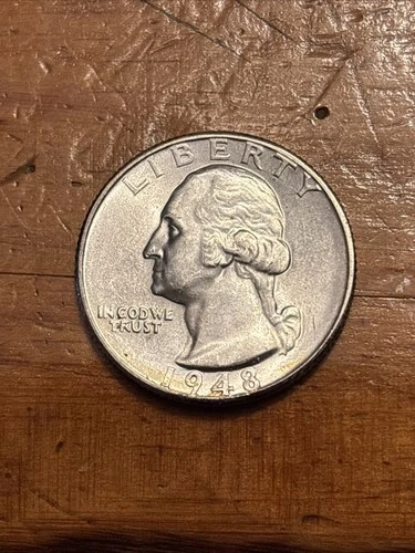 1948-D 25C Washington Quarter BU