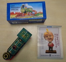Masudaya Collection Vintage Tin Toy Reproduction mini Western Special with Box