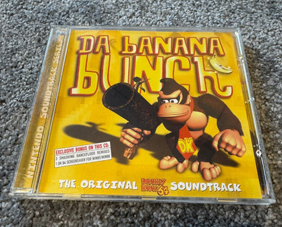 [Nintendo 64] Donkey Kong 64 - Da Banana Bunch - Original Soundtrack CD - Selten