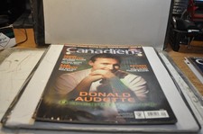 Montreal Canadiens Hockey Magazine program Donald audette 2001-2002 nhl