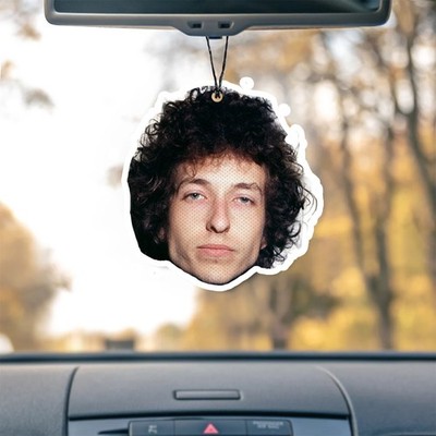 Bob Dylan Unscented Hanging Car Air Freshener Freshie