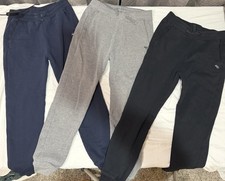 Abercrombie And Fitch Boys Sweatpants Lot In Grey, Blue And Black Size 11/12