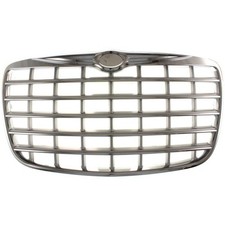 For Chrysler 300 Grille Assembly 2005-2010 Cross Bar Insert Chrome Shell