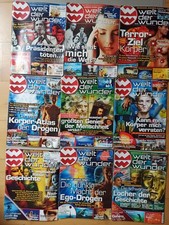 Zeitschrift -Welt der Wunder: 27 Hefte - 2008 bis 2012 div. Hefte - Siehe Fotos