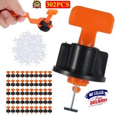 Floor Wall Tile Levelling System Leveler Tools Set Kit Reusable Construction UK