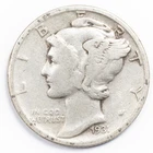 1931-S Mercury Dime Very Good (VG)