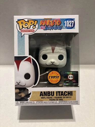 Funko Pop! Naruto Shippuden #1027 Anbu Itachi - Chase Exclusive w/ Protector
